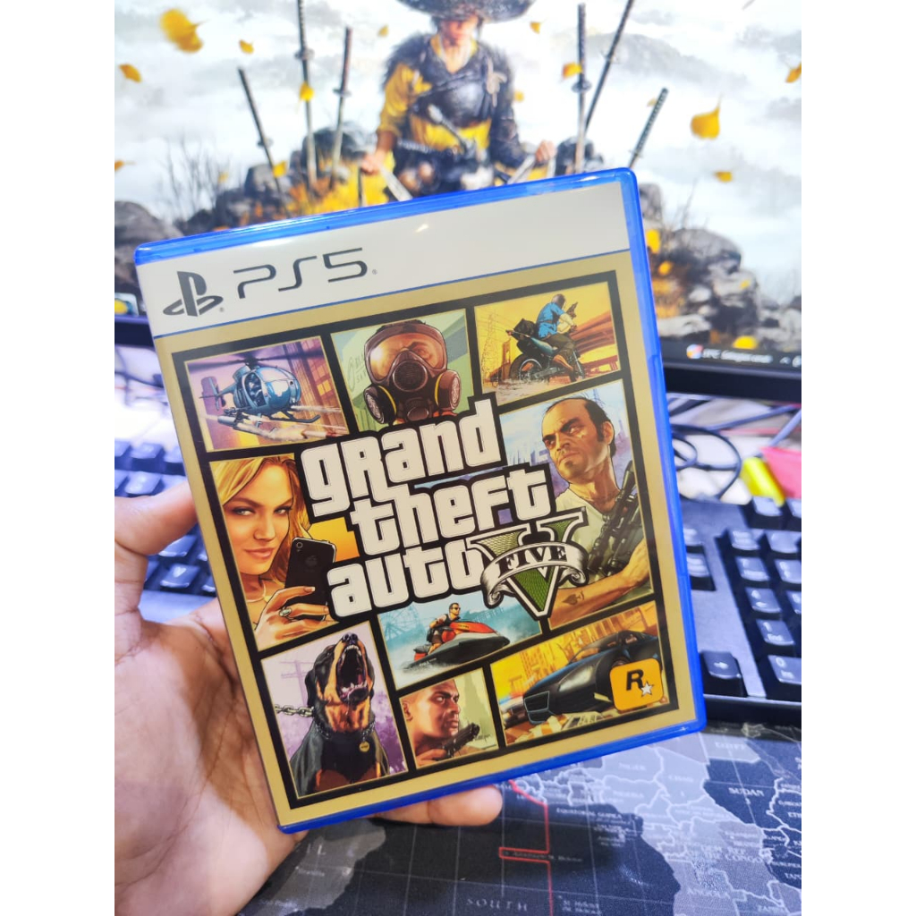 GTA V PS5 CD PS5 GTA V REG 3 Kaset PS5 GTA V Original
