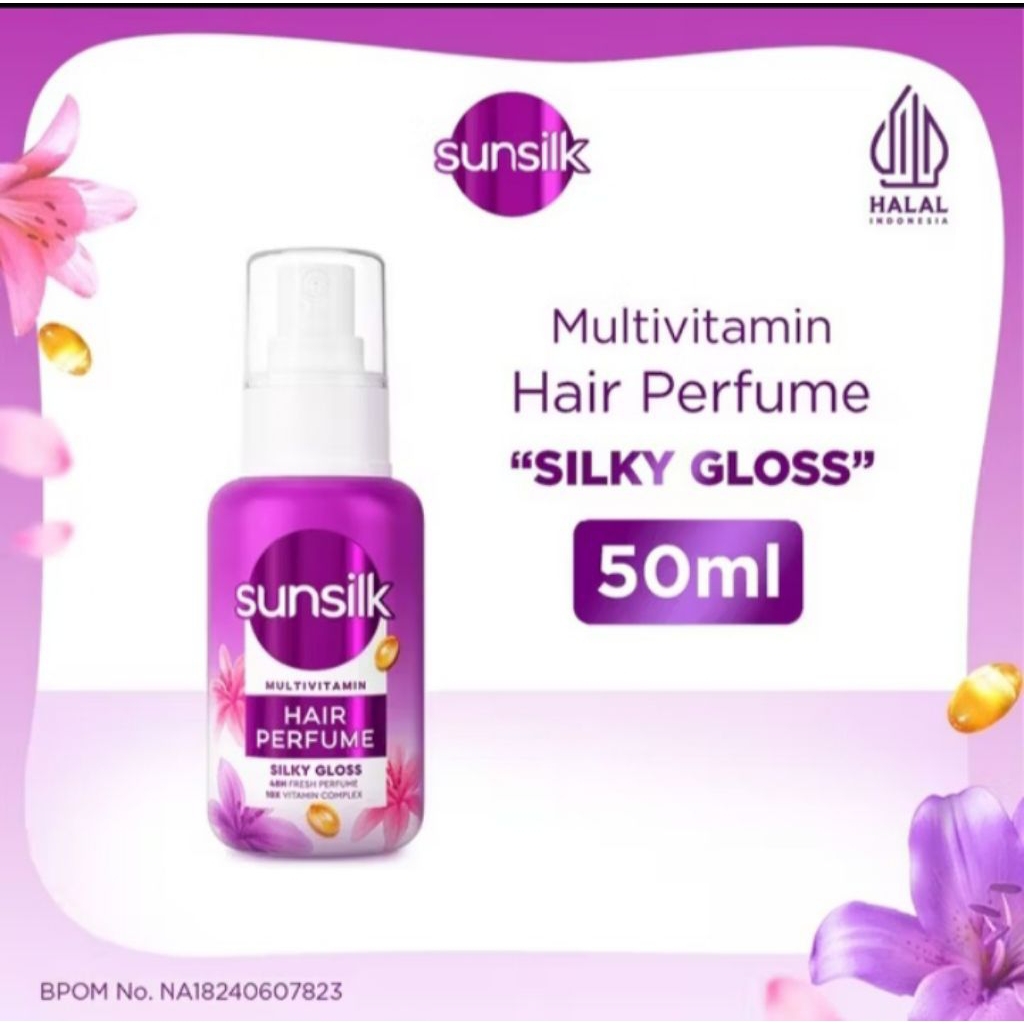 Sunsilk Hair Parfum Ungu 50ml