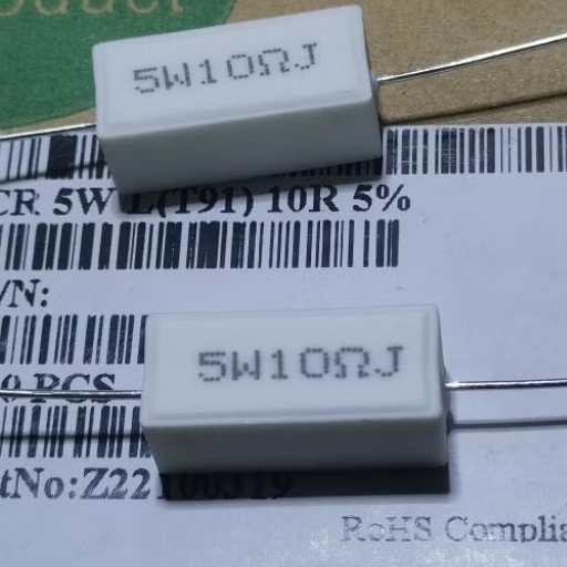 Resistor 5 watt Taiwan 5W 5Watt 10R 1K5 4K7 6K8 10K
