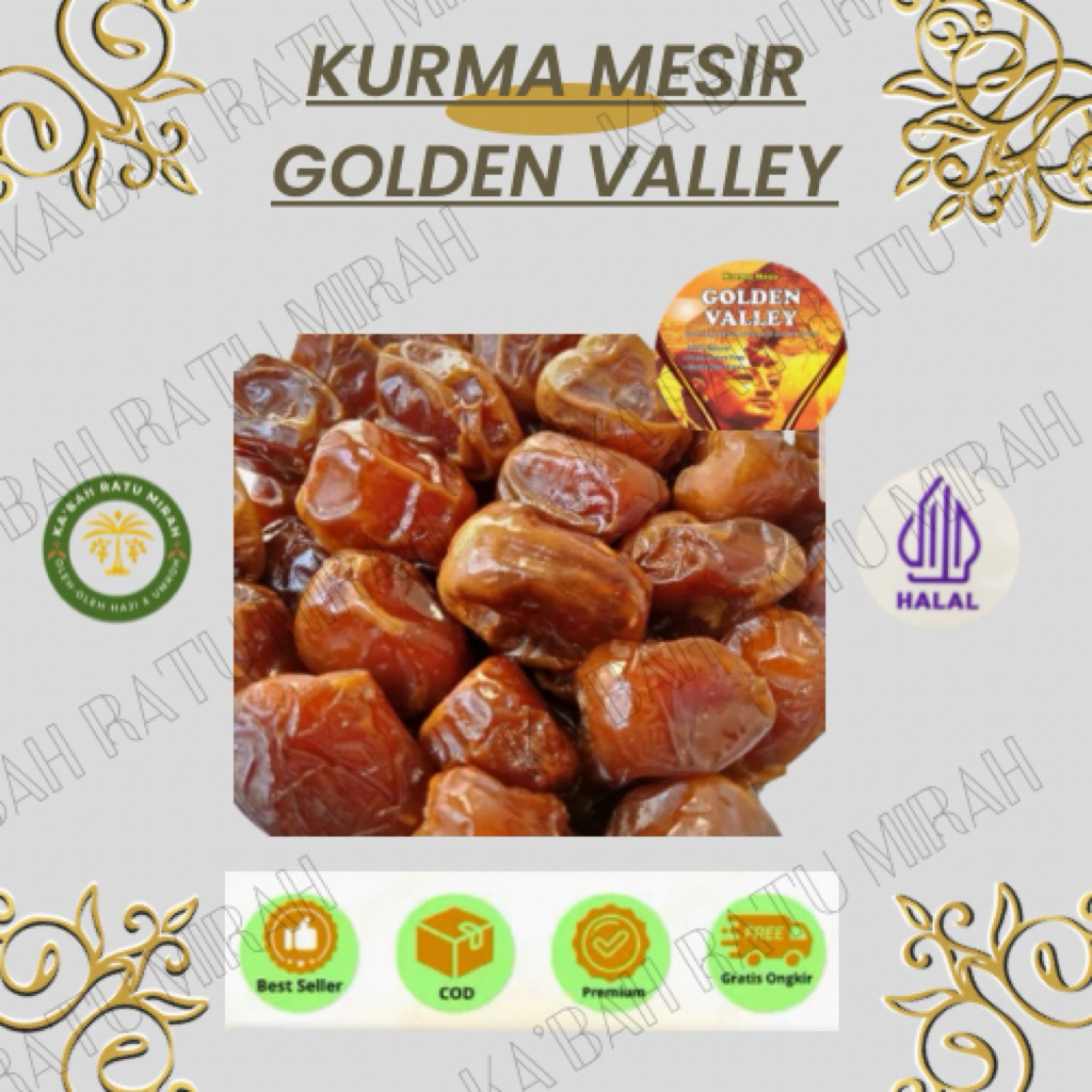Kurma mesir 1kg/ kurma madu mesir/ kurma mesir golden valley