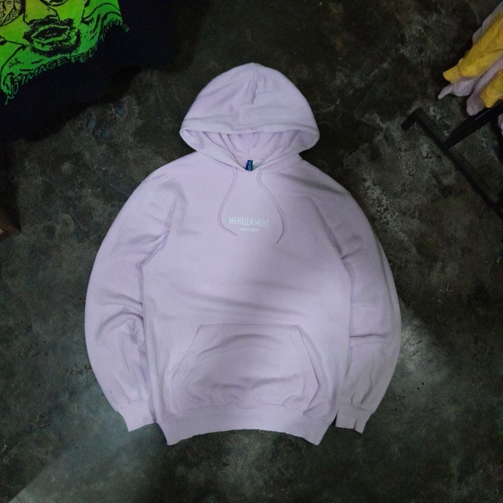 DIVIDED H&M HOODIE LILAC