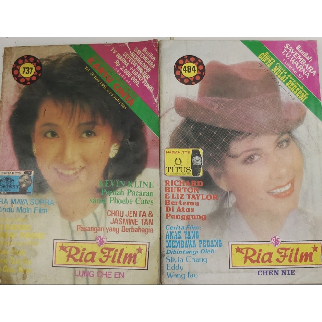 MAJALAH RIA FILM BEKAS