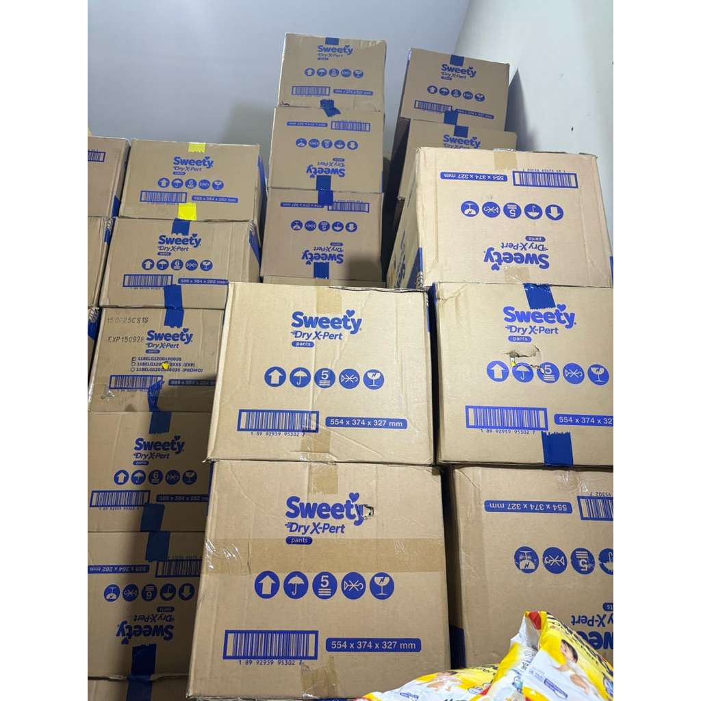 [ 1 KARTON ] Sweety Bronze Dry Xpert RENCENG