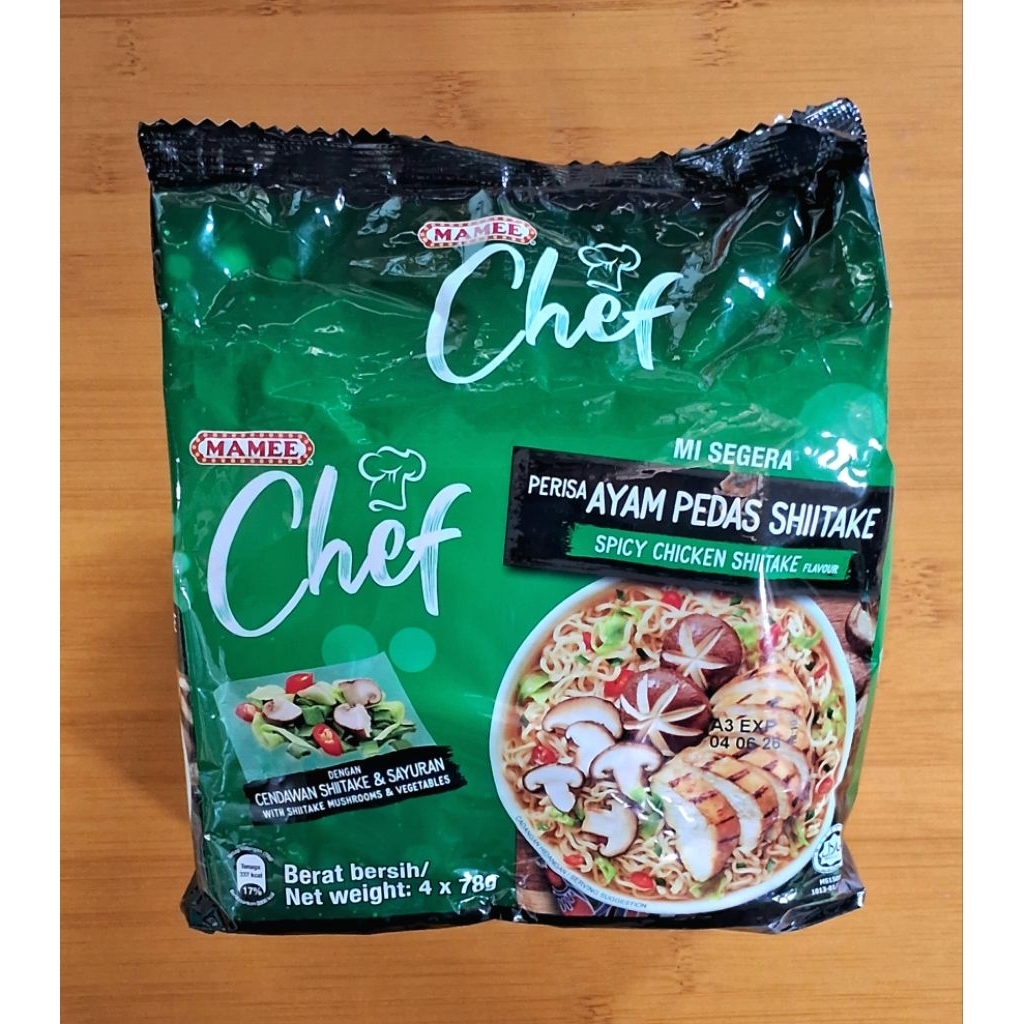 [PROMO] Mamee Chef Ayam Shintake, Laksa Sarawak, Tom Yam, Wagyu, Rendang, Nyonya Laksa, Laksa Kari, 