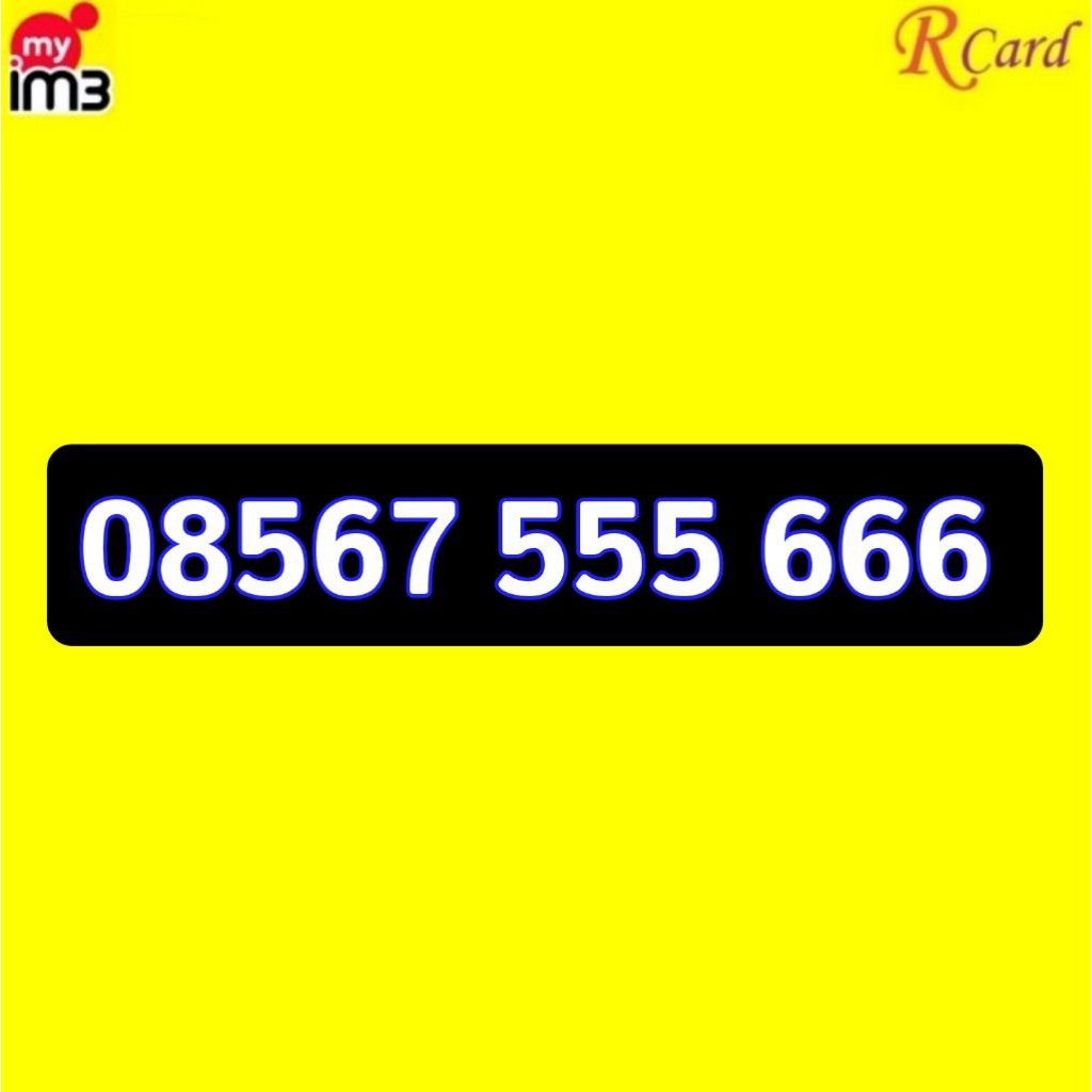 Perdana Nomor Cantik Indosat Im3 11 Digit Double Dobel Tripel 555 666 555666