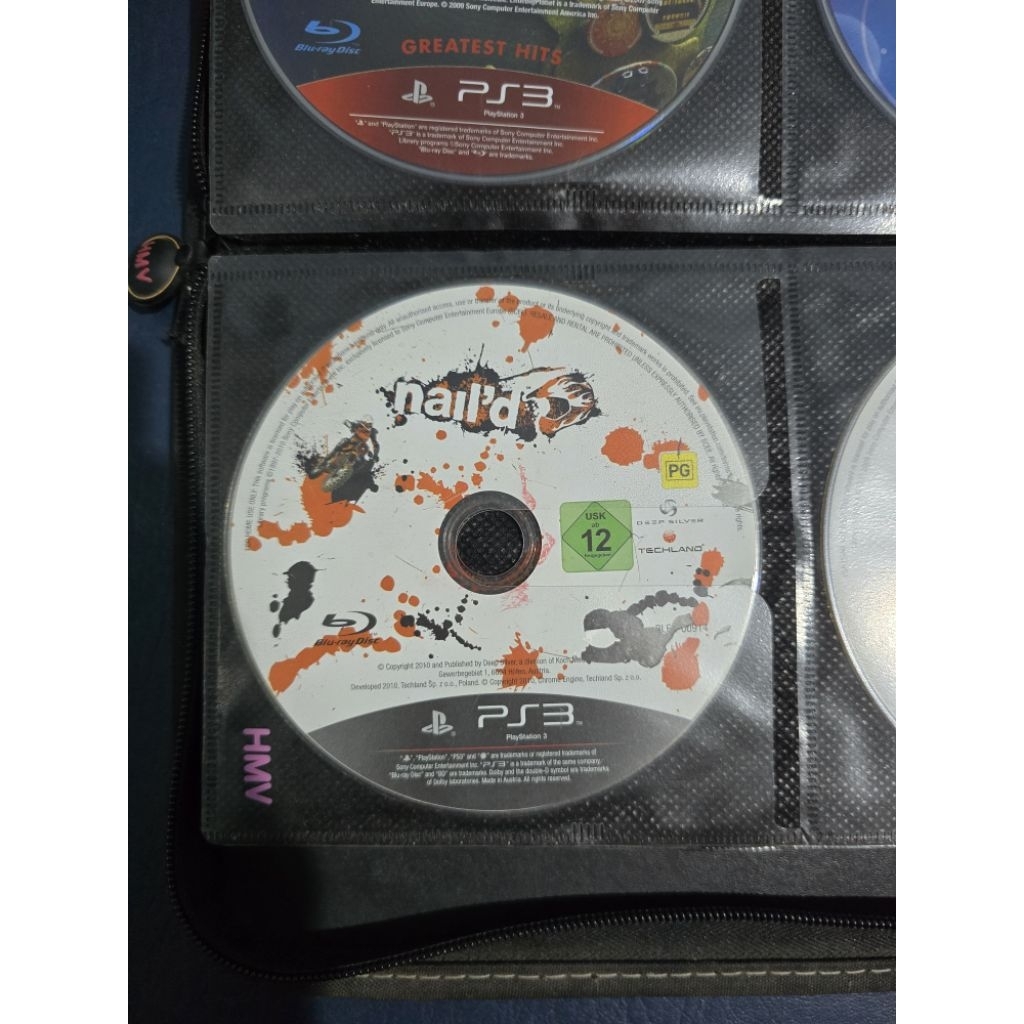 PS3 Nail'd BD Kaset CD Game Playstation 3 Ori Kaset Games Original Sony
