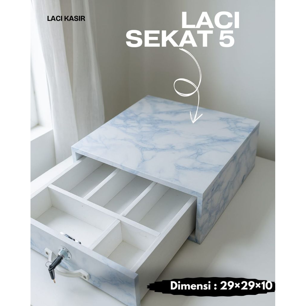 LACI UANG WARUNG SEKAT 5 LACI SERBAGUNA