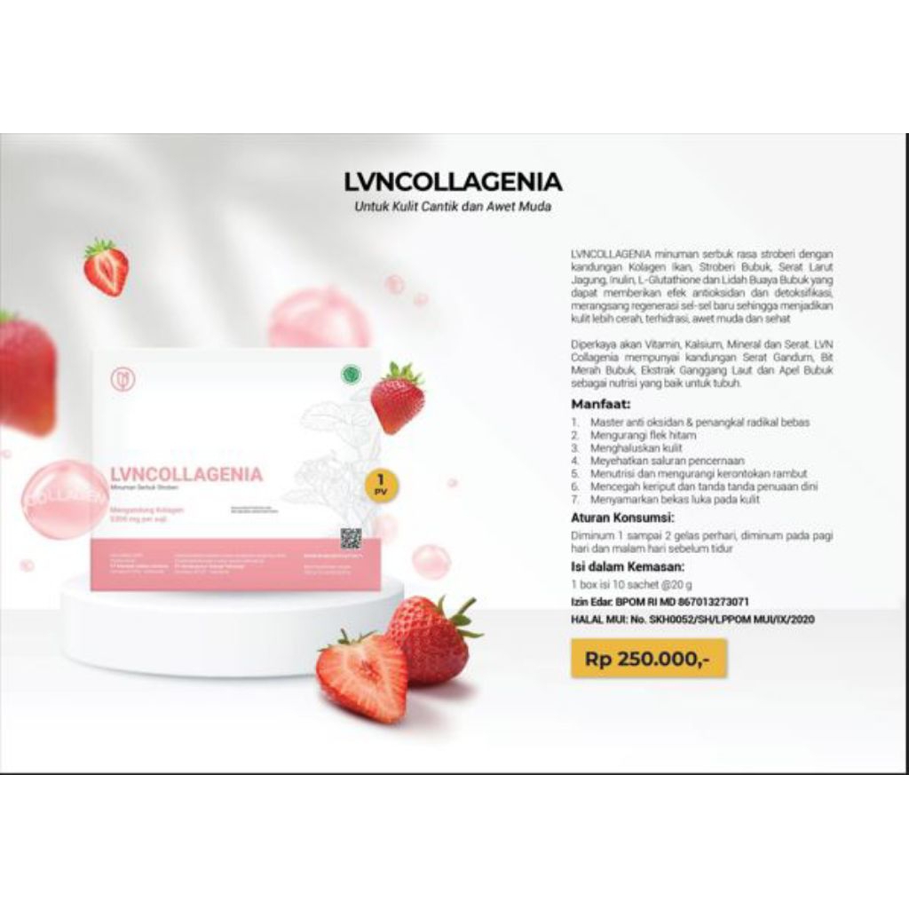 LVNCOLLAGENIA | MINUMAN COLLAGEN | MENCERAHKAN