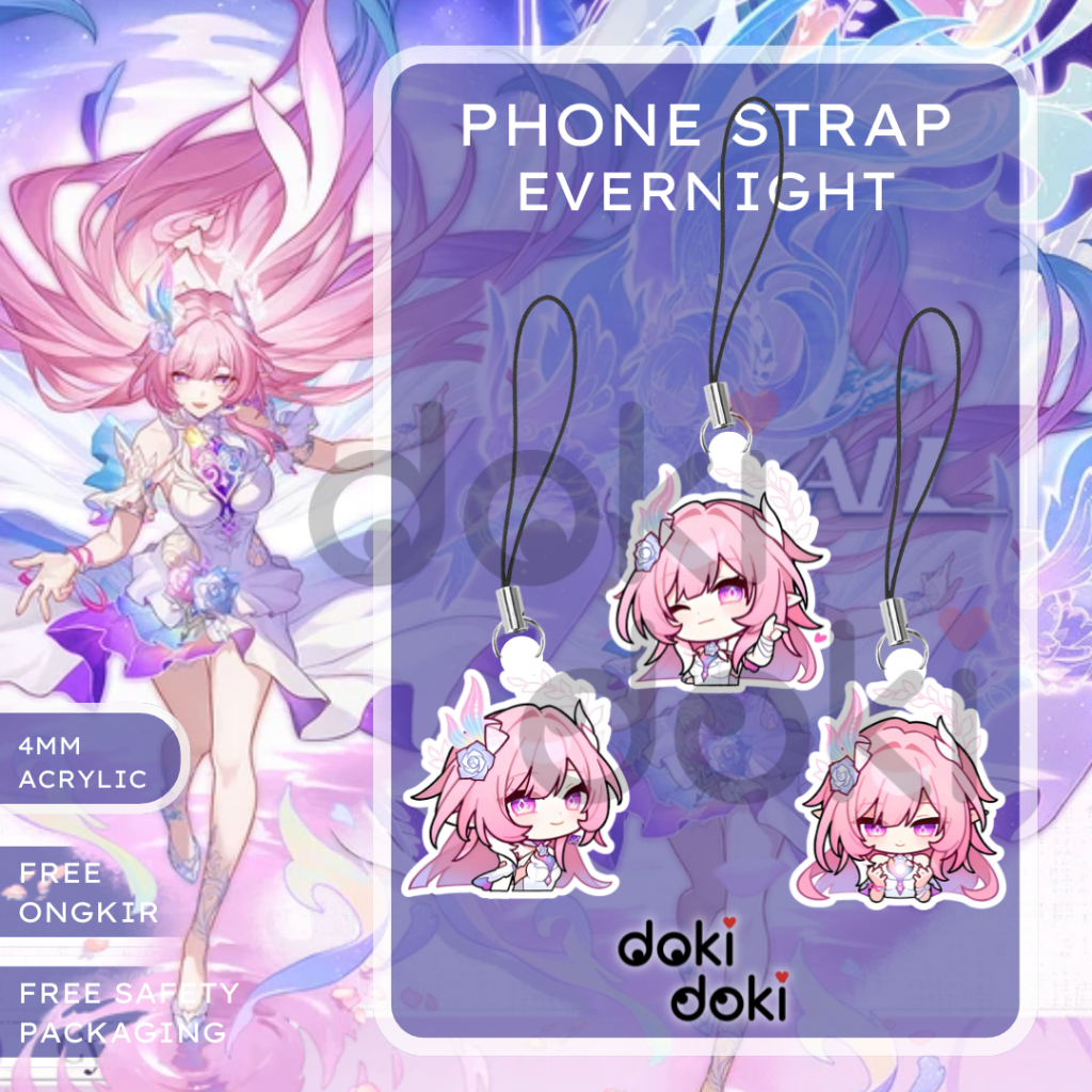 PHONE STRAP HP CYRENE HONKAI STAR RAIL
