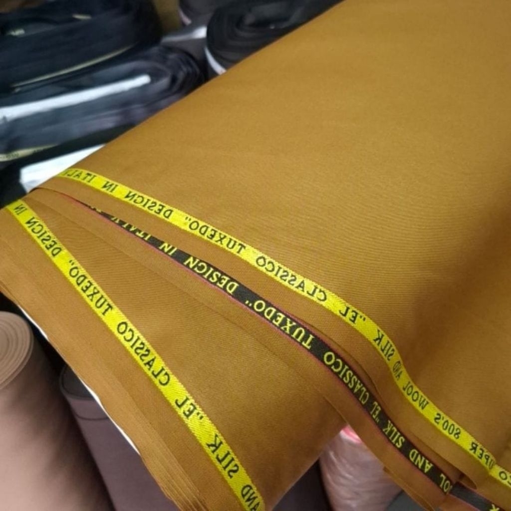 Kain meteran pemda khaki keki pns[warna pemda muda],Bahan kain seragam kerja dinas kepemerintahan pn