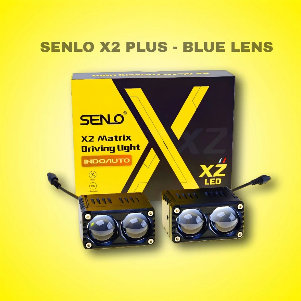 LAMPU SOROT TEMBAK LASER SENLO X2 PLUS