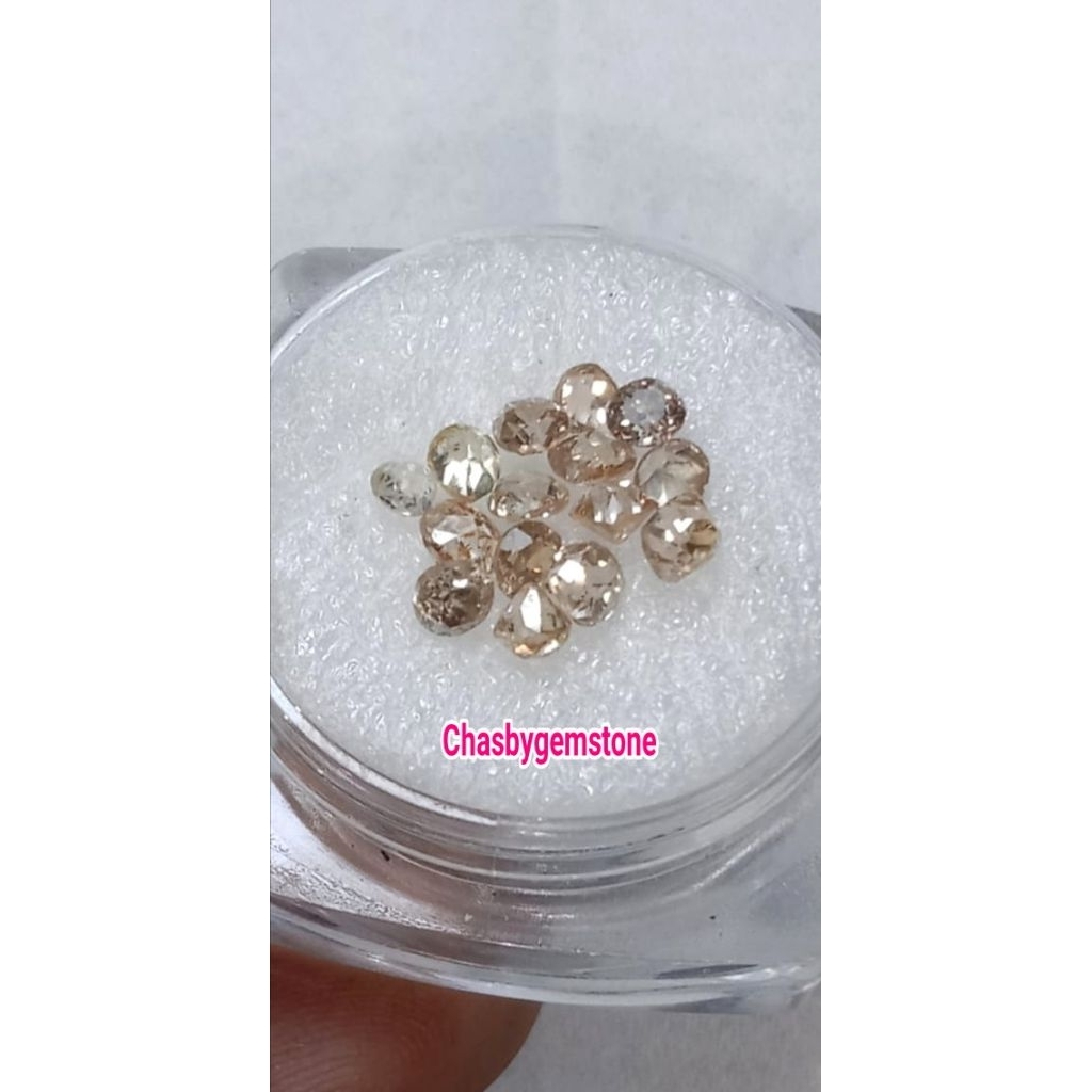 Natural Berlian banjar top luster-Batu mulia Berlian Banjar luster top