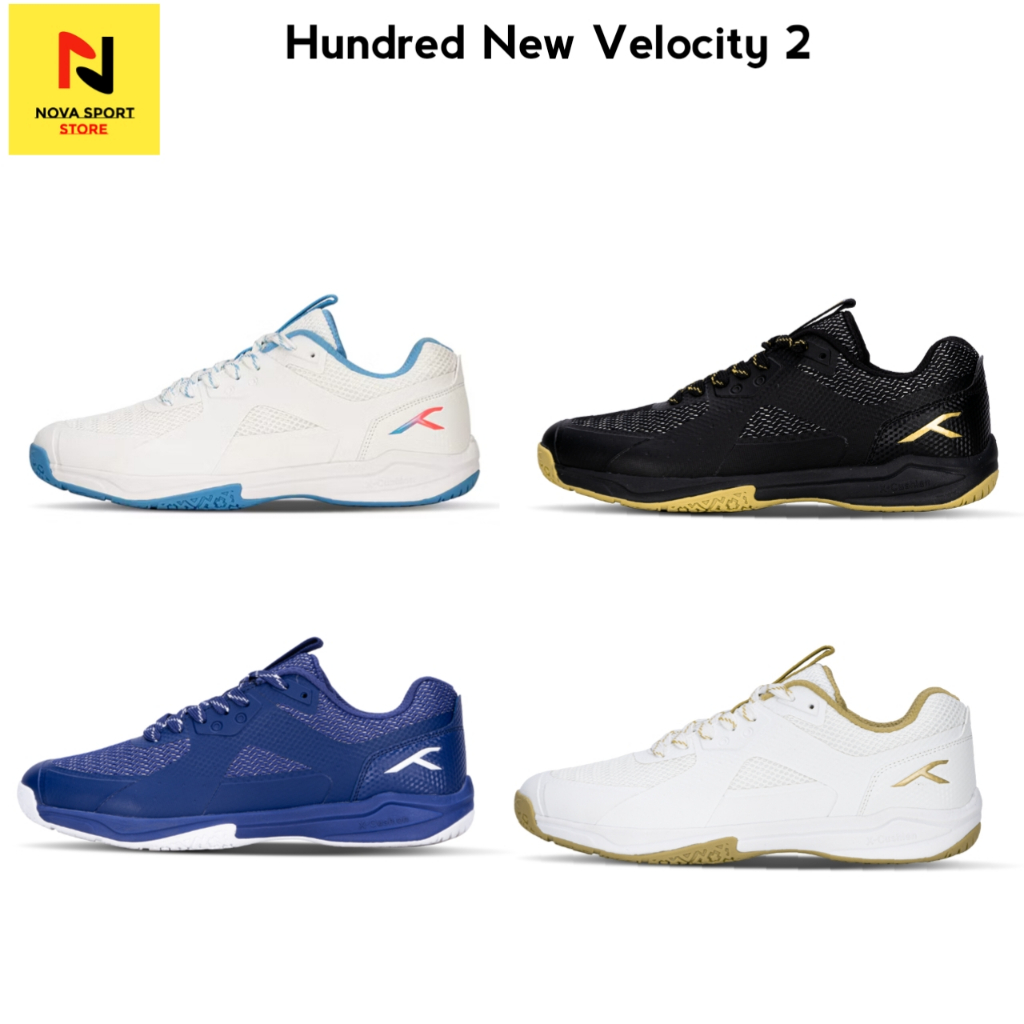 Hundred Sepatu Badminton Hundred New Velocity 2