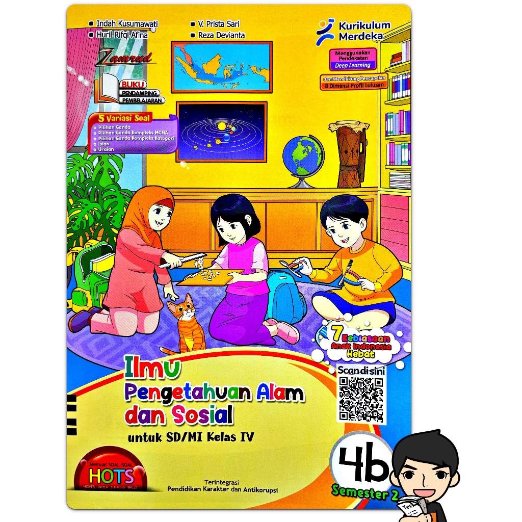 LKS IPAS IPA & IPS KURIKULUM MERDEKA SD/ MI KELAS 4 SEMESTER 2 2025-2026 KURIKULUM MERDEKA Deep Lear