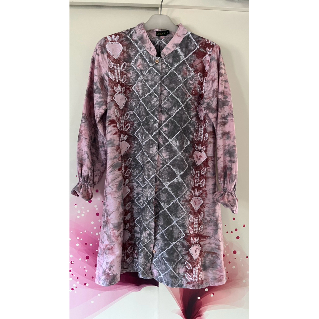BATIK MODERN WANITA BATIK TUNIK WANITA PRELOVED