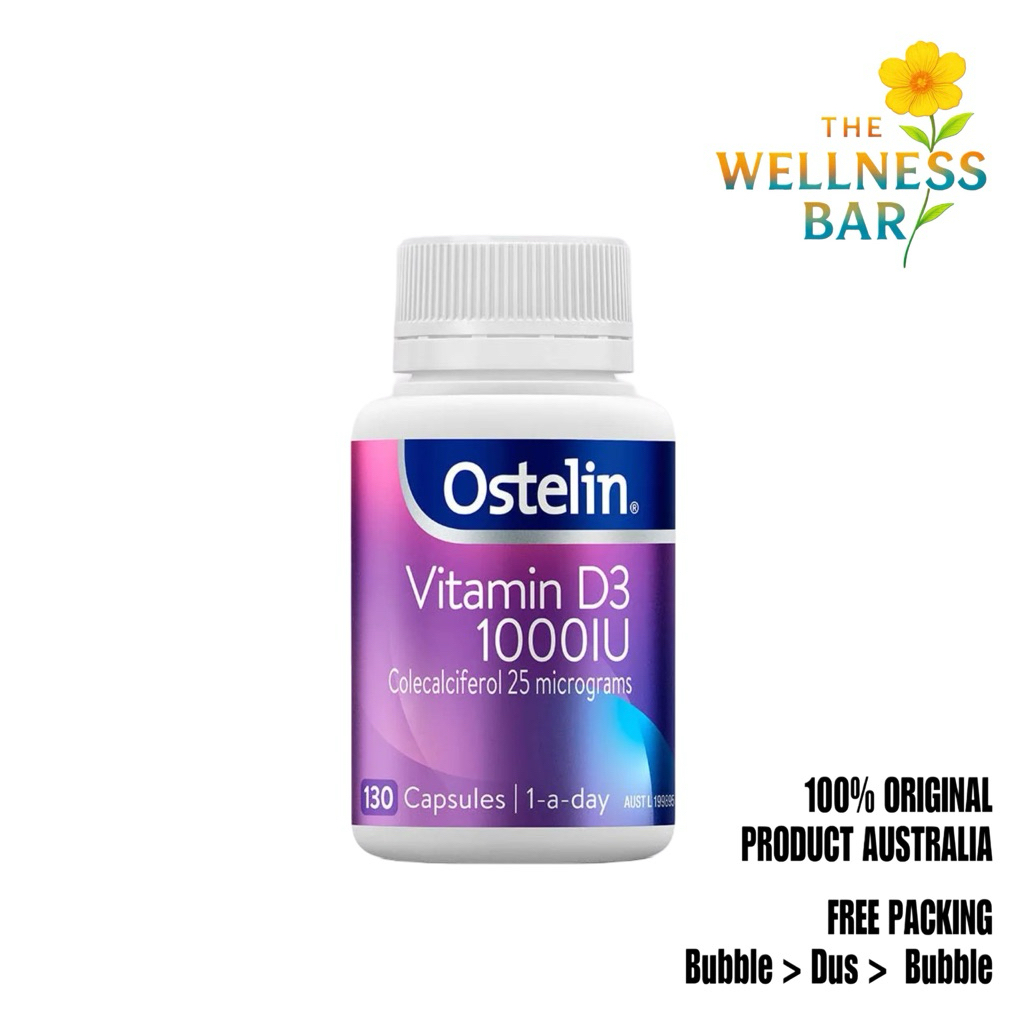 Ostelin Vitamin D3 1000IU 130 Capsules
