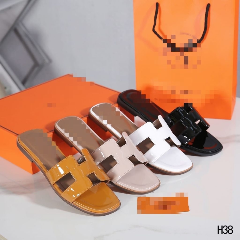 NEW  H38 Oran Glossy Sandal