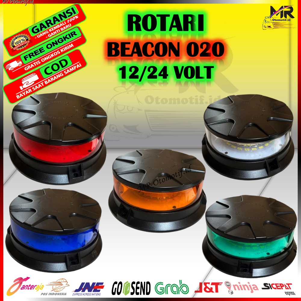 Lampu Rotary Mobil Trucl Truk Canter Fuso Exafator Tronton Strobo Beacon 020