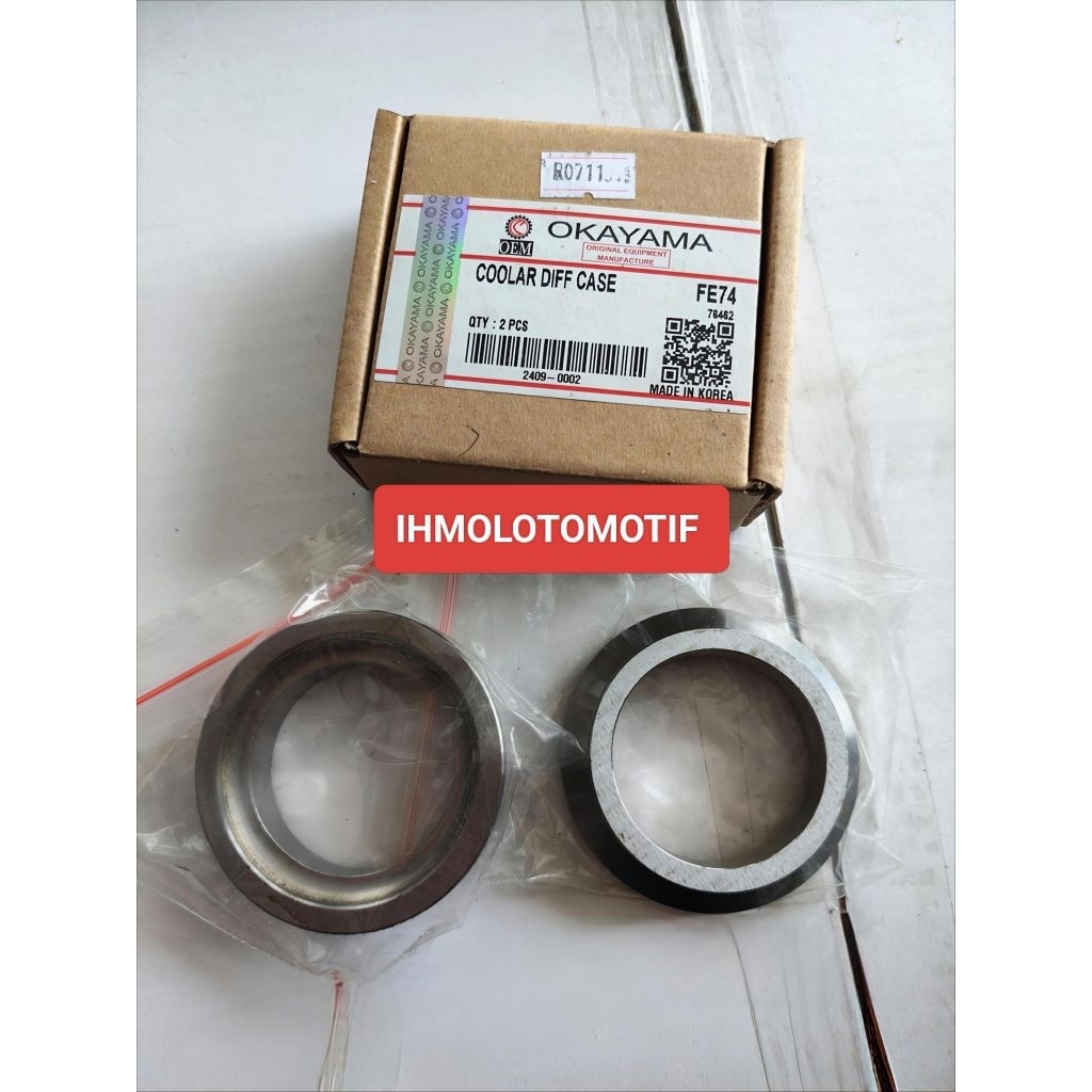 COOLAR GEARSET/PENGUNCI GEAR SET CANTER 125 HDV ASLI OKAYAMA KOREA