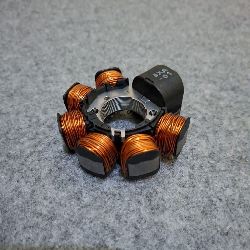 3XA Spool Spol Spull Spul Stator Assy 3XA Yamaha F1 F1Z FIZ FORCE1 FORCE ONE FIZR FIZ R Original