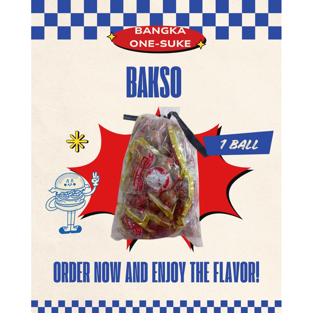Bangka One-Suke Bakso SB 1 Ball