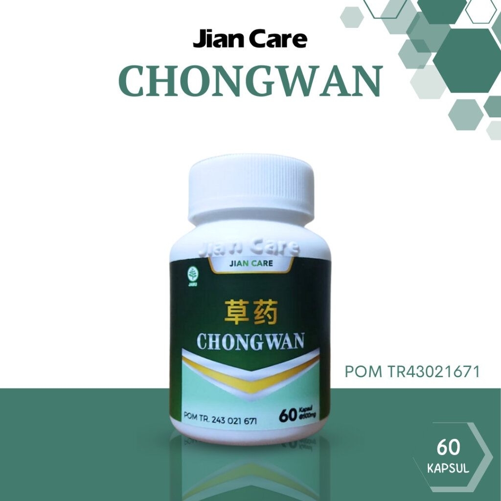 JIANCARE CHONGWAN - Obat Herbal Cina Bantu Ringankan Gejala Hernia Dan Varikokel Original Herbal BPO