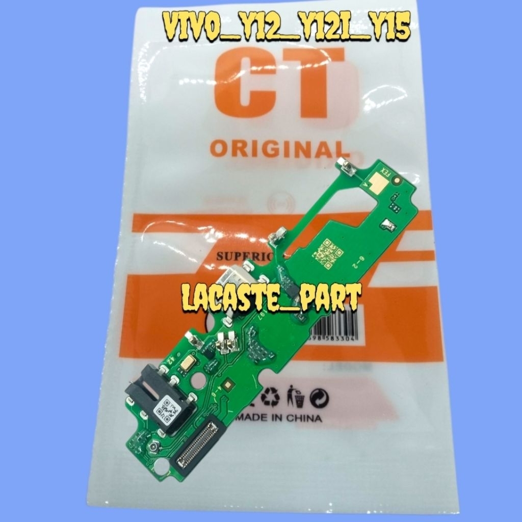 Konektor Charger Vivo Y12 / Y12i / Y15 – PCB Papan Cas Original