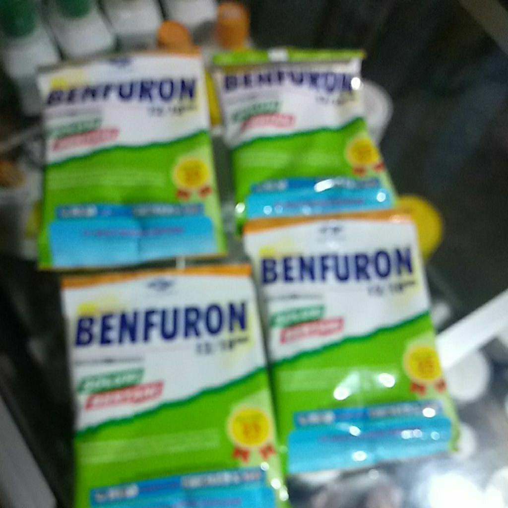 Benfuron 25gram ...4buah ..total 100gram