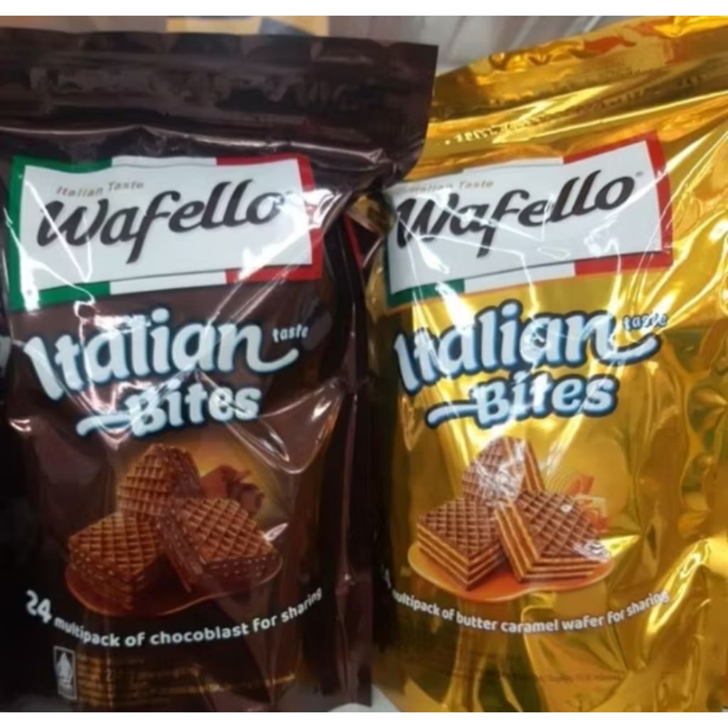 Wafello italian bites cokelat