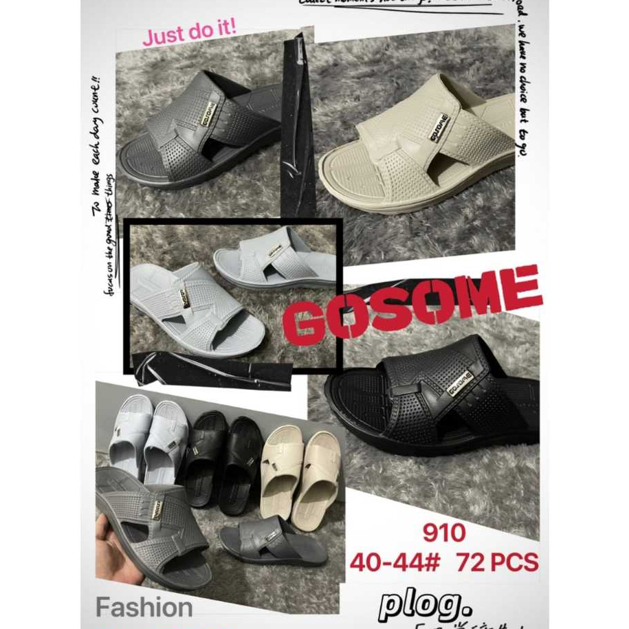 GOSOME 910 SANDAL PHYLON PRIA LAKI BAHAN RINGAN KUAT TAHAN AIR NYAMAN MURAH ASLI ORIGINAL