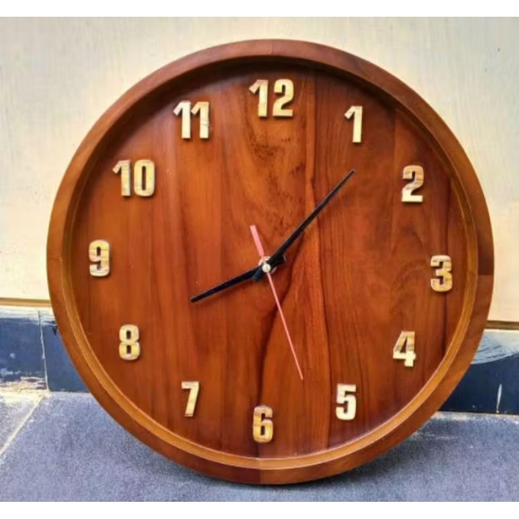 jam classic/jam dinding ful kayu/jam dinding unik/jam dinding moderen