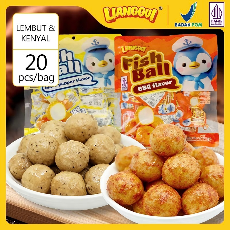 [HALAL] Lianggui Snack Bakso Ikan Fish Ball