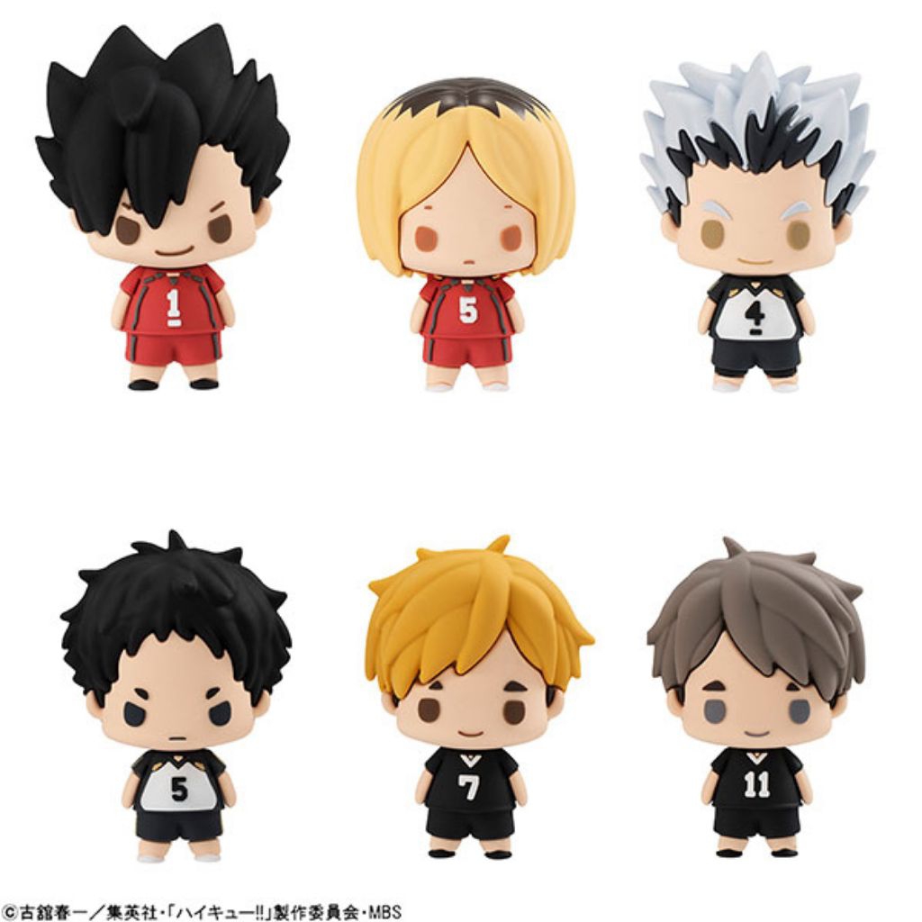 Kuroo Atsumu Osamu Bokuto Kenma Akaashi -Official Haikyuu Chokorin Mascot - Original Merchandise - F