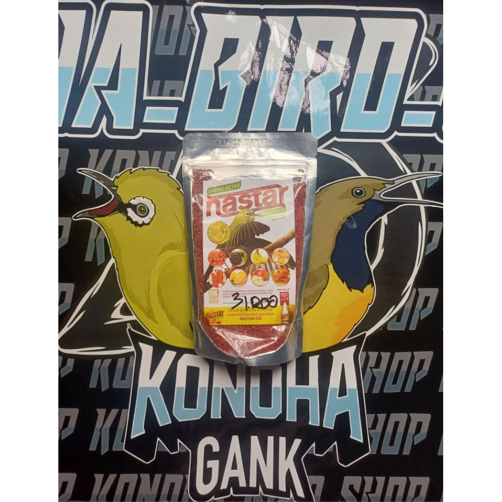 NASTAR PAKAN BURUNG PLECI