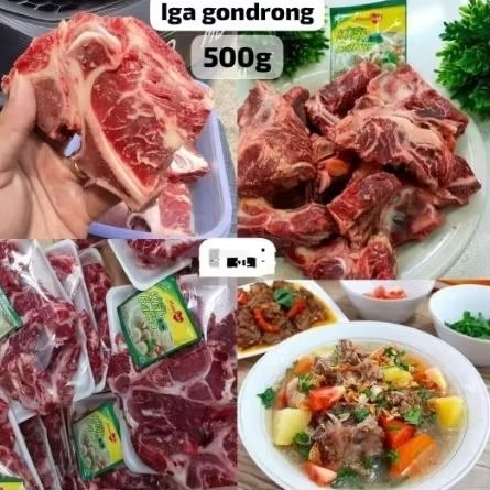 Iga gondrong sapi | back bone tulang leher