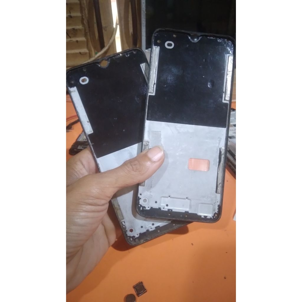 frame tatakan lcd realme 5i ori copotan bagus