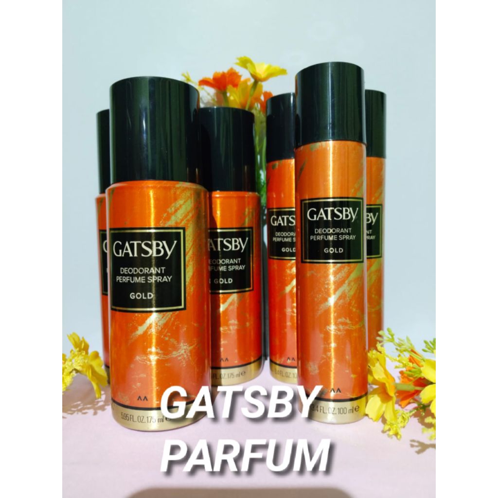 GATSBY Deodorant Parfume Spray ' Gold'  Parfum pria 100ml & 175ml