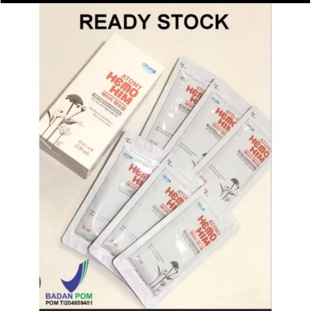 Hemohim 1 box kecil isi 6 sachet