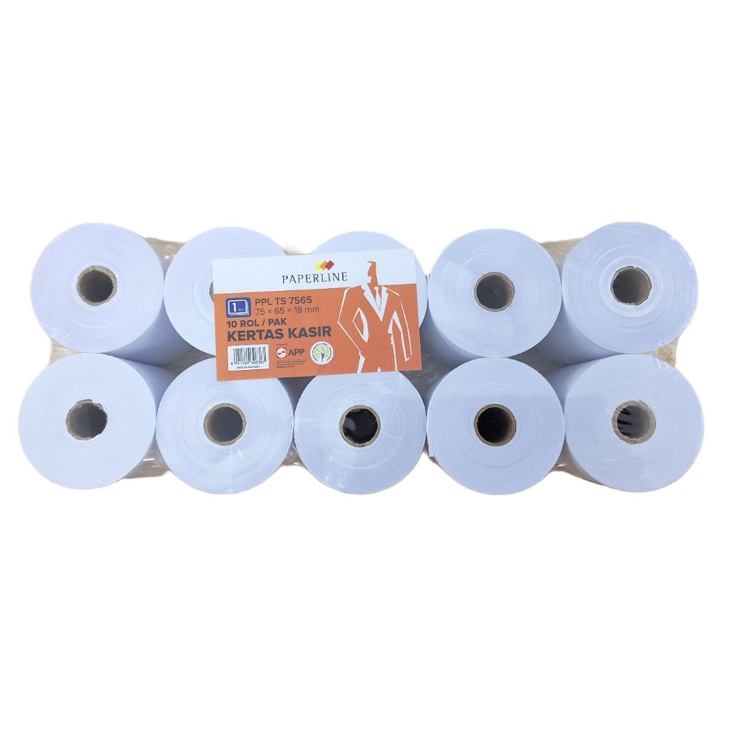 Kertas kasir struk PAPERLINE 75x65x18mm-roll