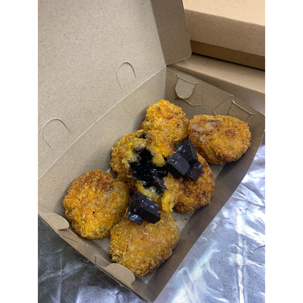 Pisang Nugget Coklat Lumer