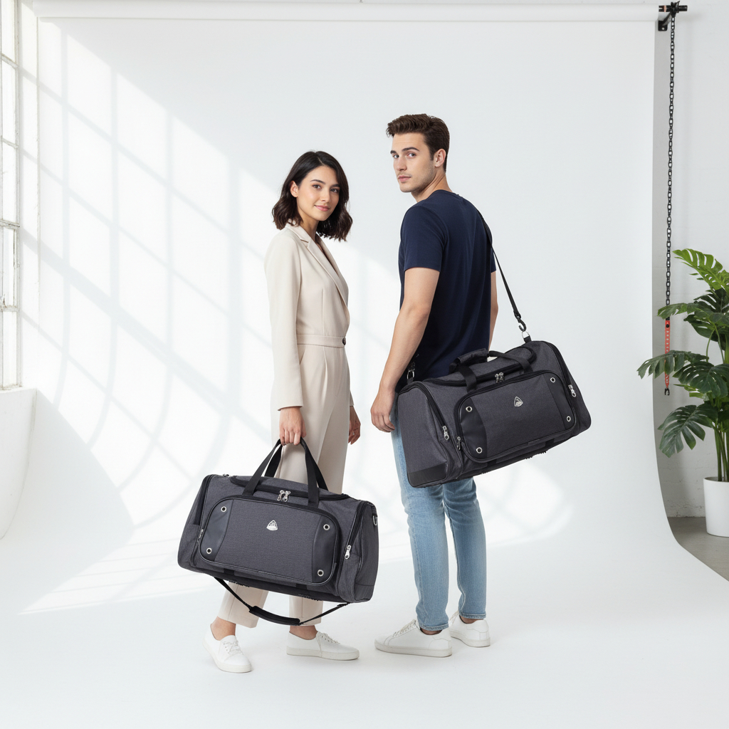 DURABLE - Tas Baju Traveling Selempang Koper Duffle Bag Jumbo