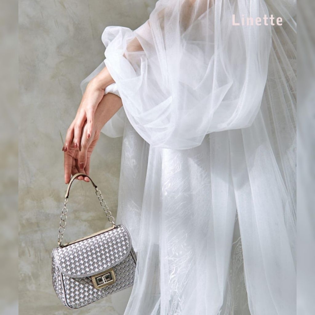 Linette amadea | mini bag | tas anyam | handbag kecil