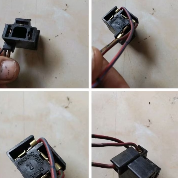 Soket Lampu H4/ Soket Lampu Depan Universal Original