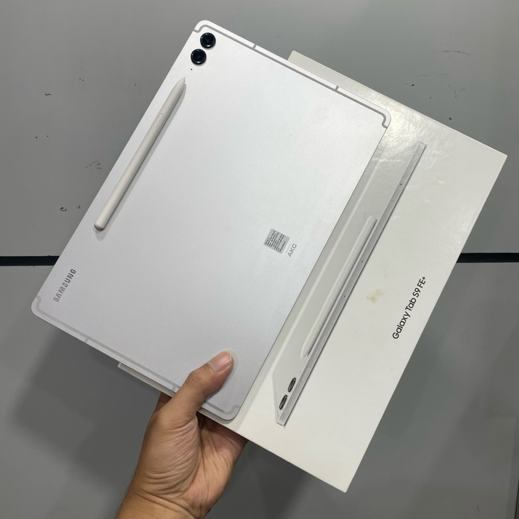 samsung tab s9 fe plus wifi 8/128gb second bekas mulus fullset original