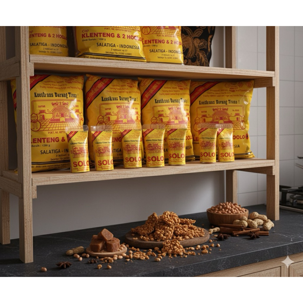 ENTING ENTING GEPUK KACANG KLENTENG & CAP 2 HOLOO ASLI SALATIGA