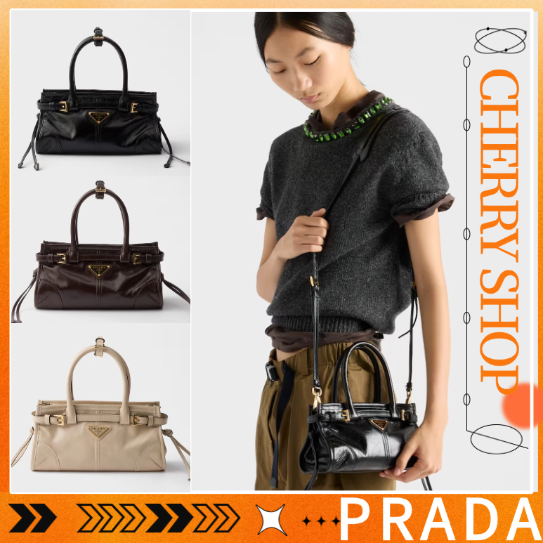Prada Bonnie Leather Mini Handbag / Tas Tangan Mini Kulit Prada Bonnie