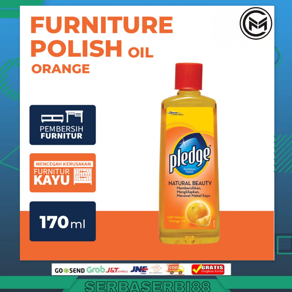Pledge Furniture Orange OIL 170 ml / Pledge | Pledge Furniture Polish Orange 170 ml