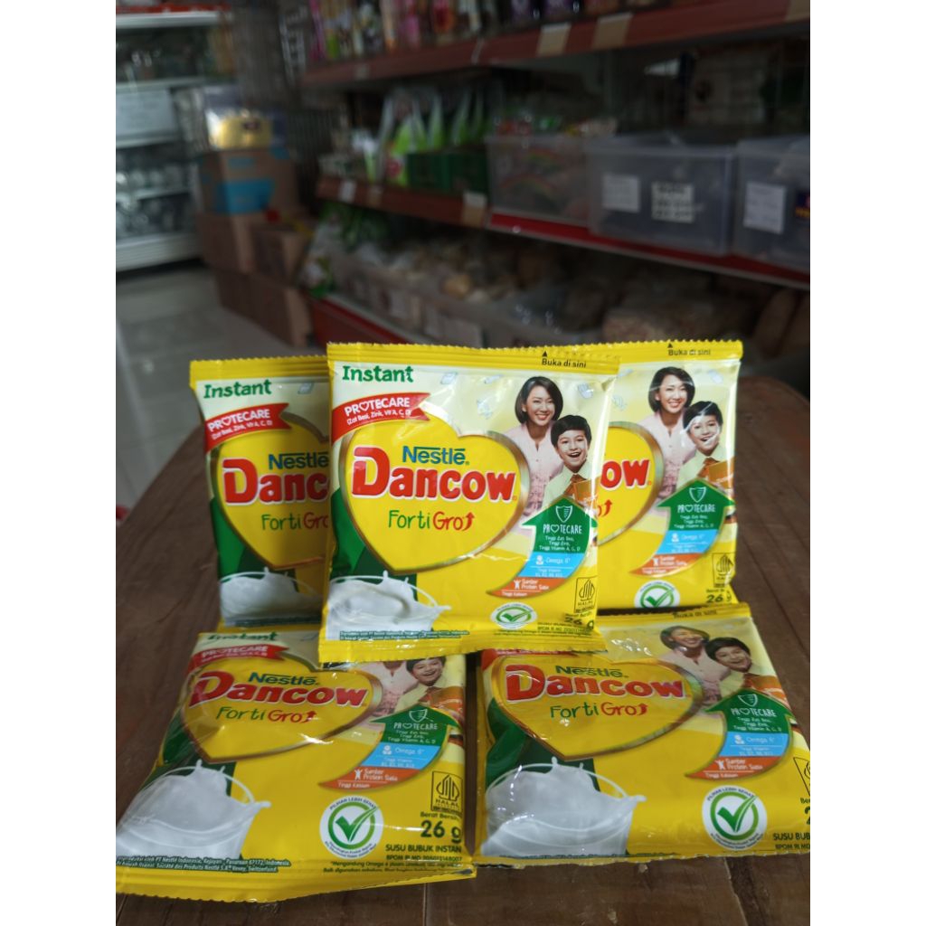 Dancow Full Cream PUTIH Kemasan Sachet 26gr
