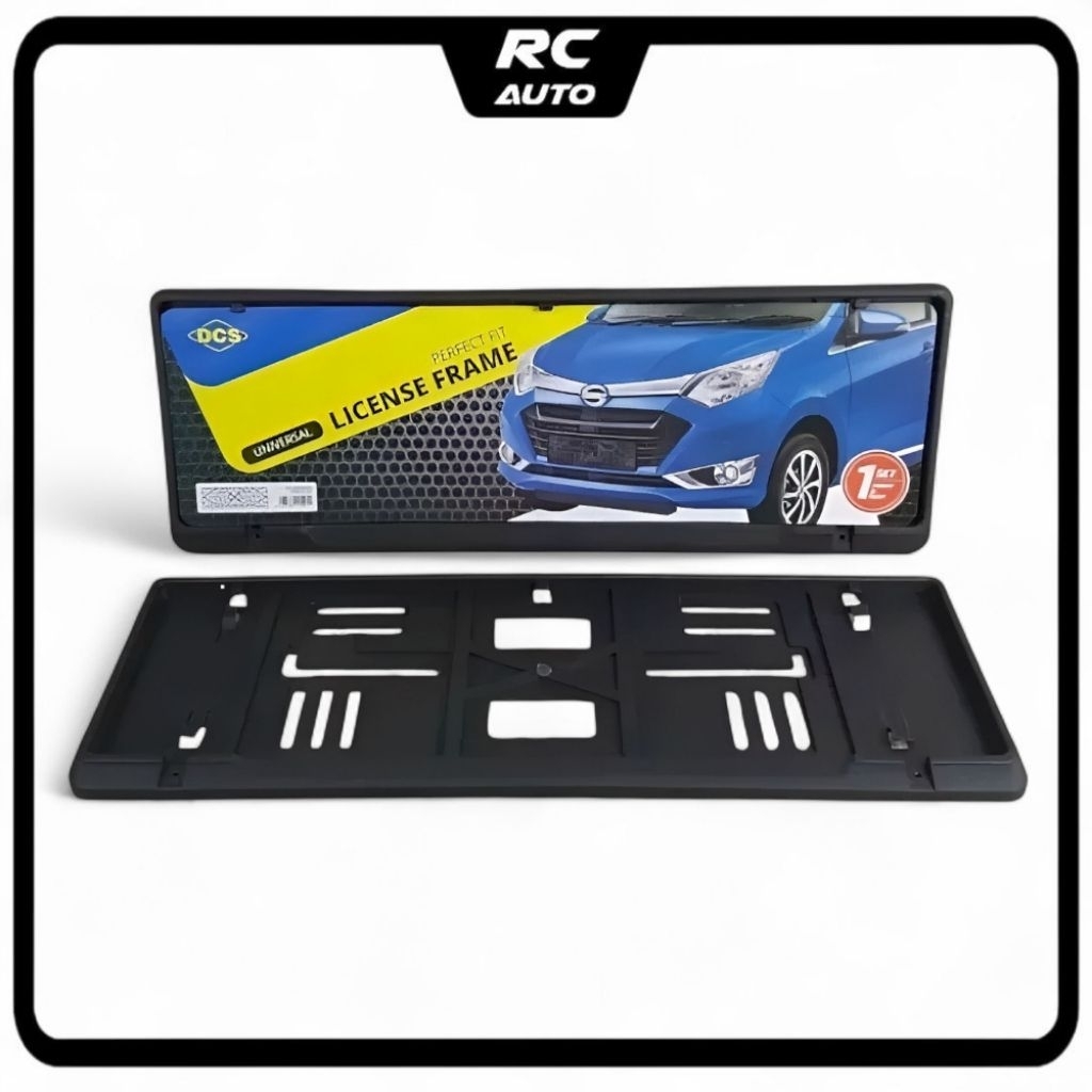 Tempat Frame / Dudukan Plat Nomor Mobil DCS