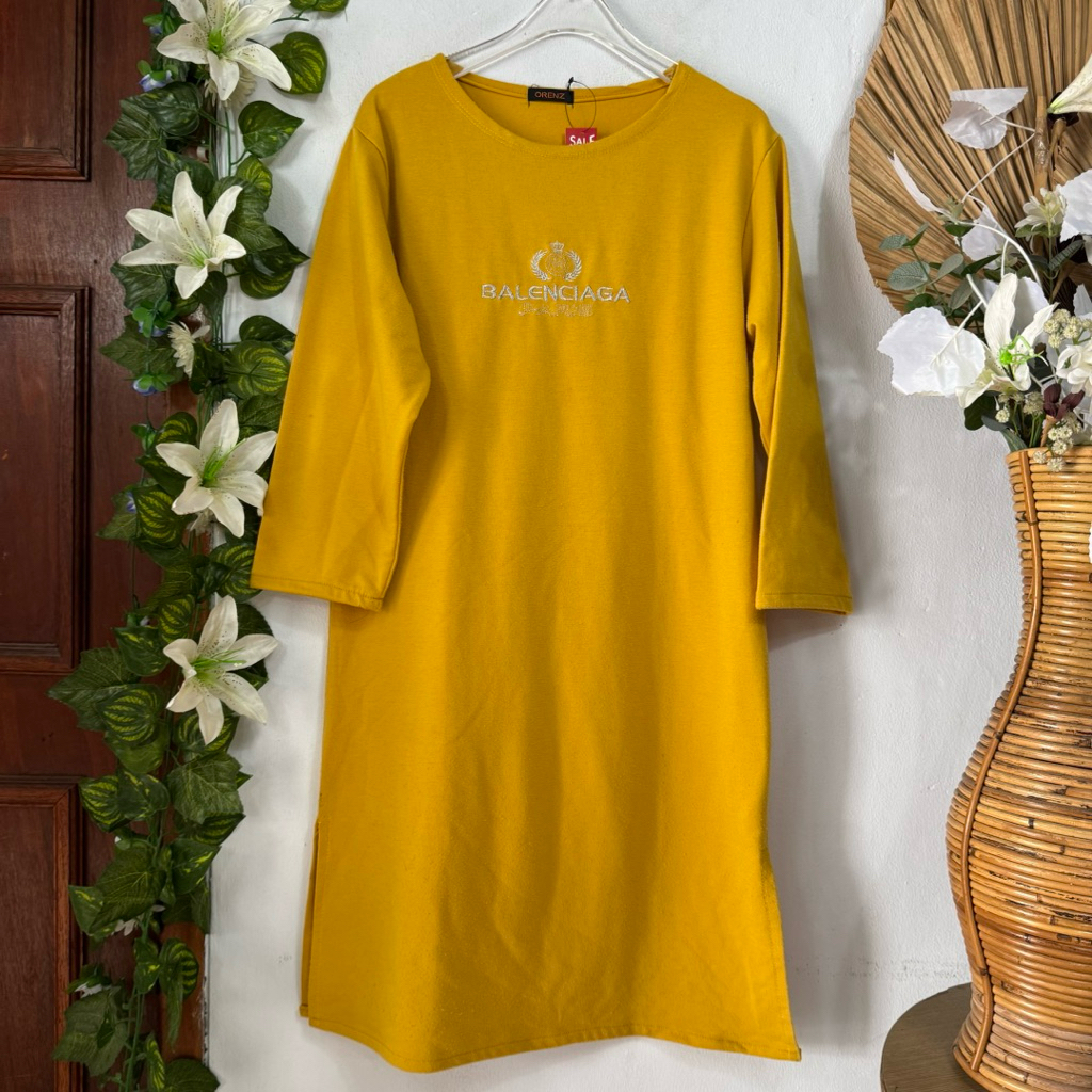 Tunik Kaos Mustard minus